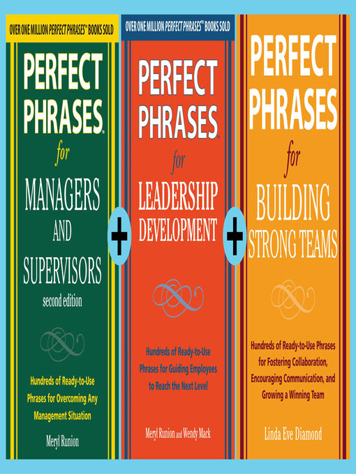 Cover image for Perfect Phrases for Managing People